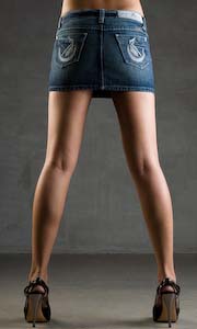 Womens Skirt Kill Me with Kindness